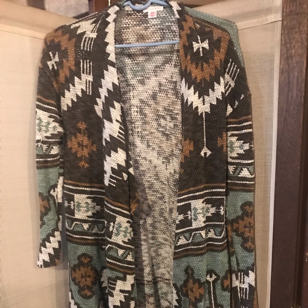 Aztec cardigan